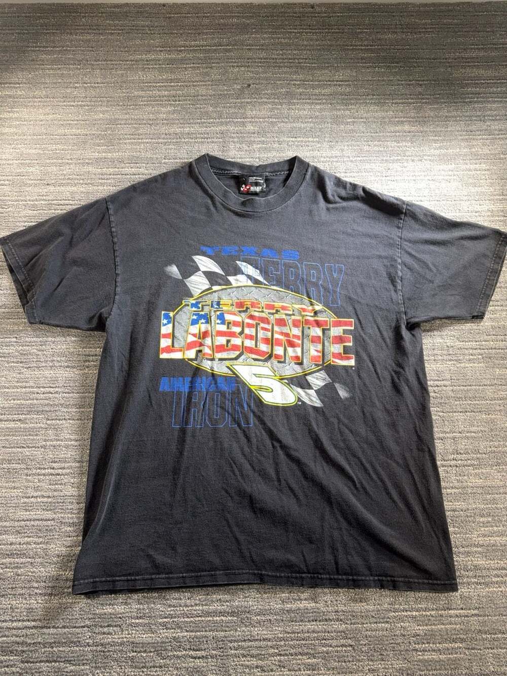 Vintage 2000 Chase Authentics Terry Labonte American Iron NASCAR T-Shirt Size L